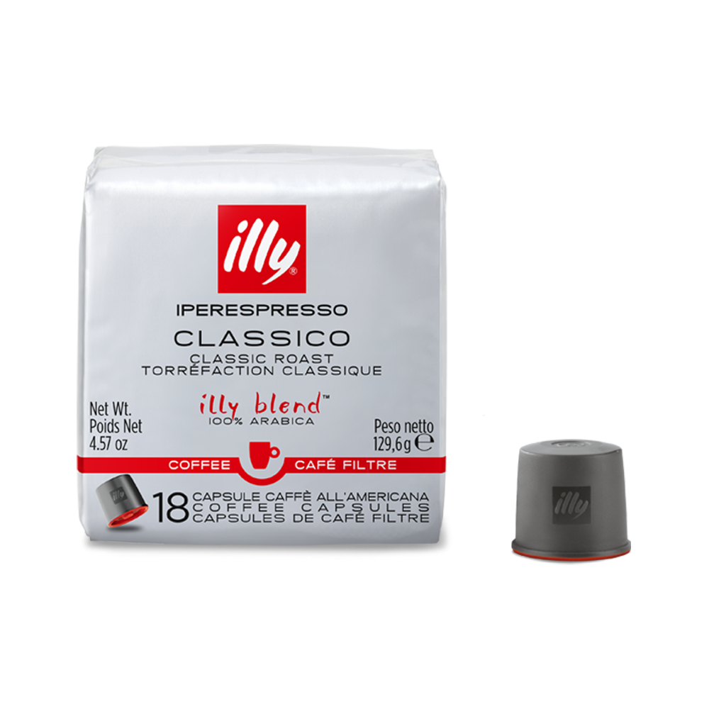 Classico Caffè Americano iPerespresso Coffee Capsules 6 Pack Carton