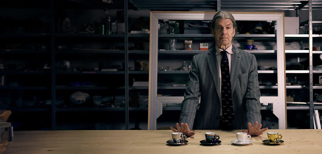 illy Art Collection John Armleder: Cups Turn into Disco Balls