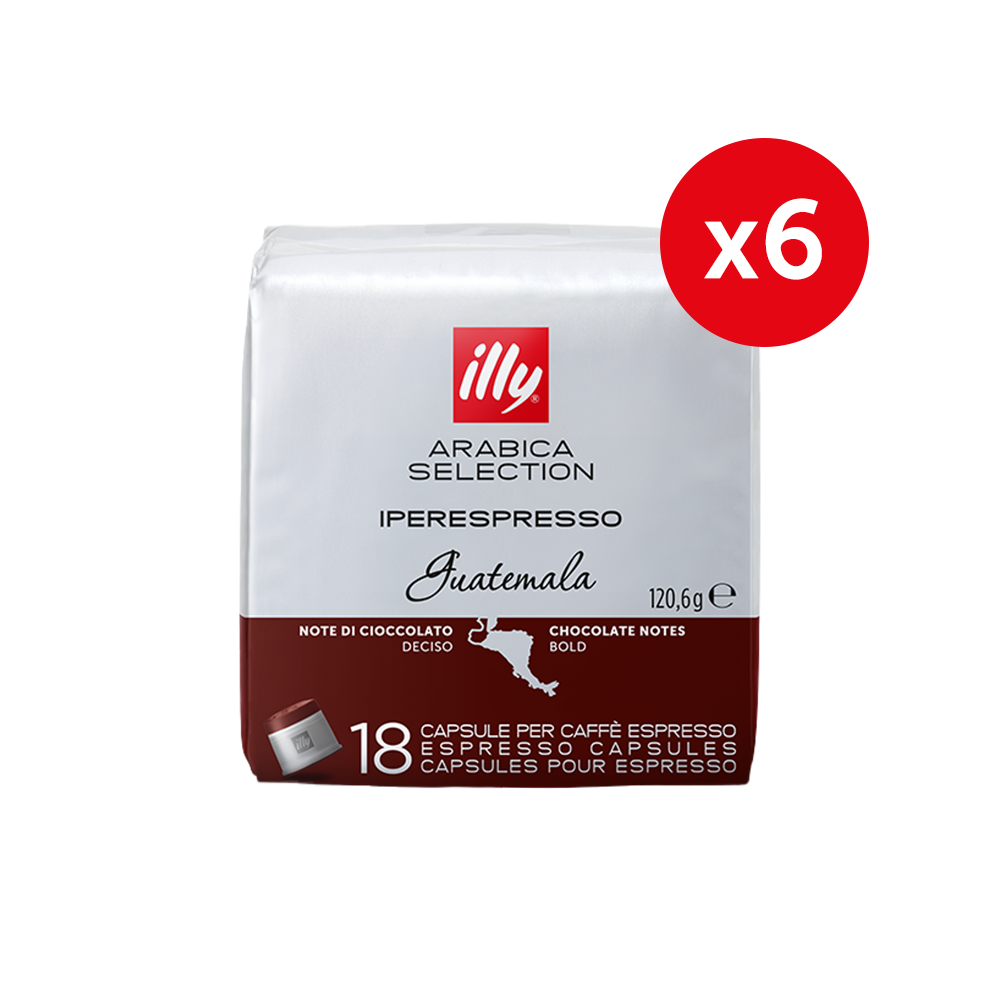 Arabica Selection iPerespresso Capsules Guatemala 6 Pack Carton
