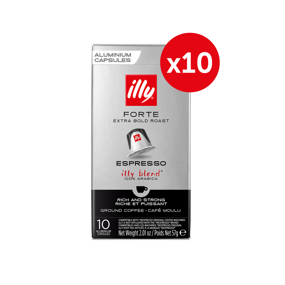 Forte Compatible* Capsules 10x10pcs