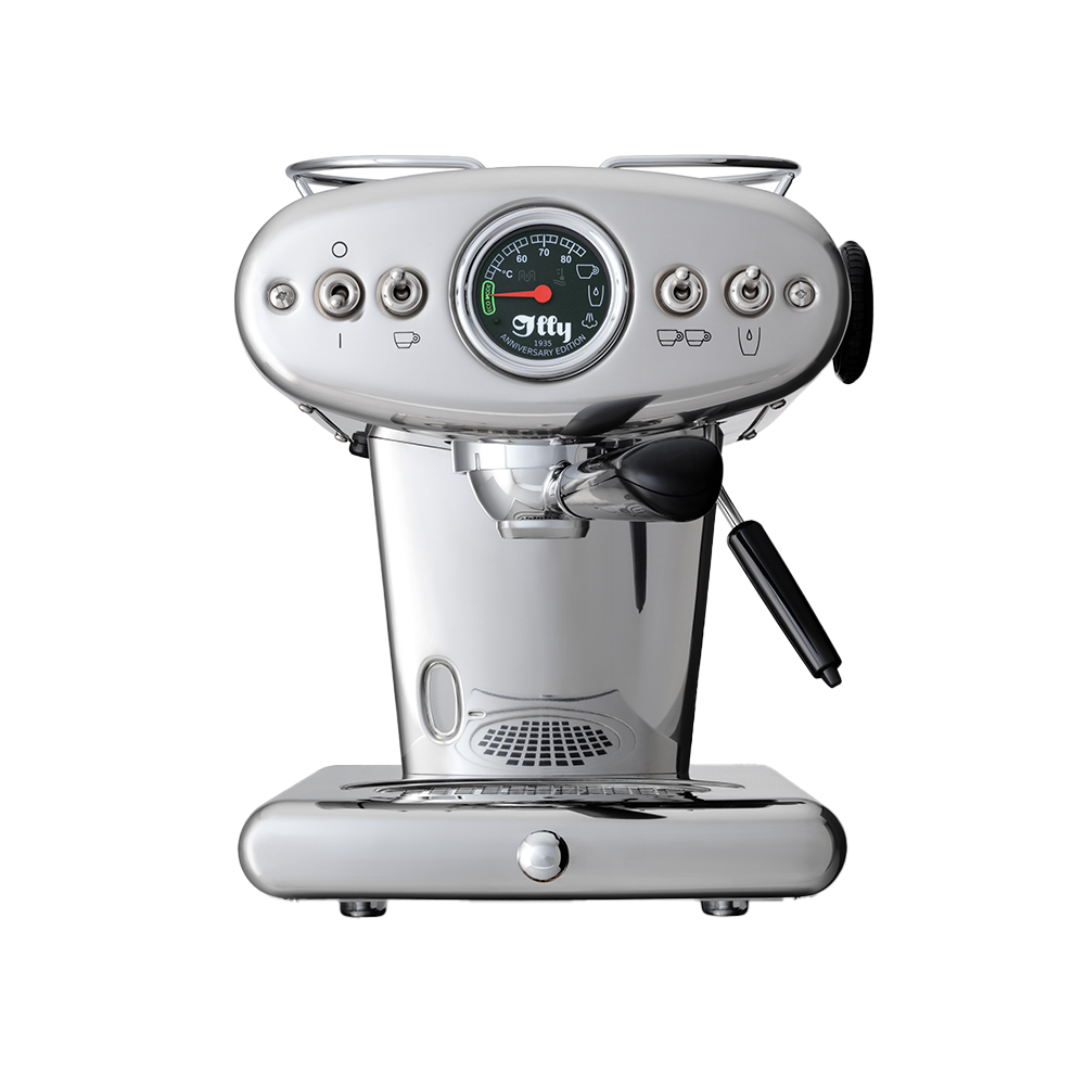 X1 Anniversary E.S.E. Pod & Ground Espresso Machine - Stainless Steel