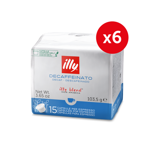 Decaf MPS Capsules 6x15pcs