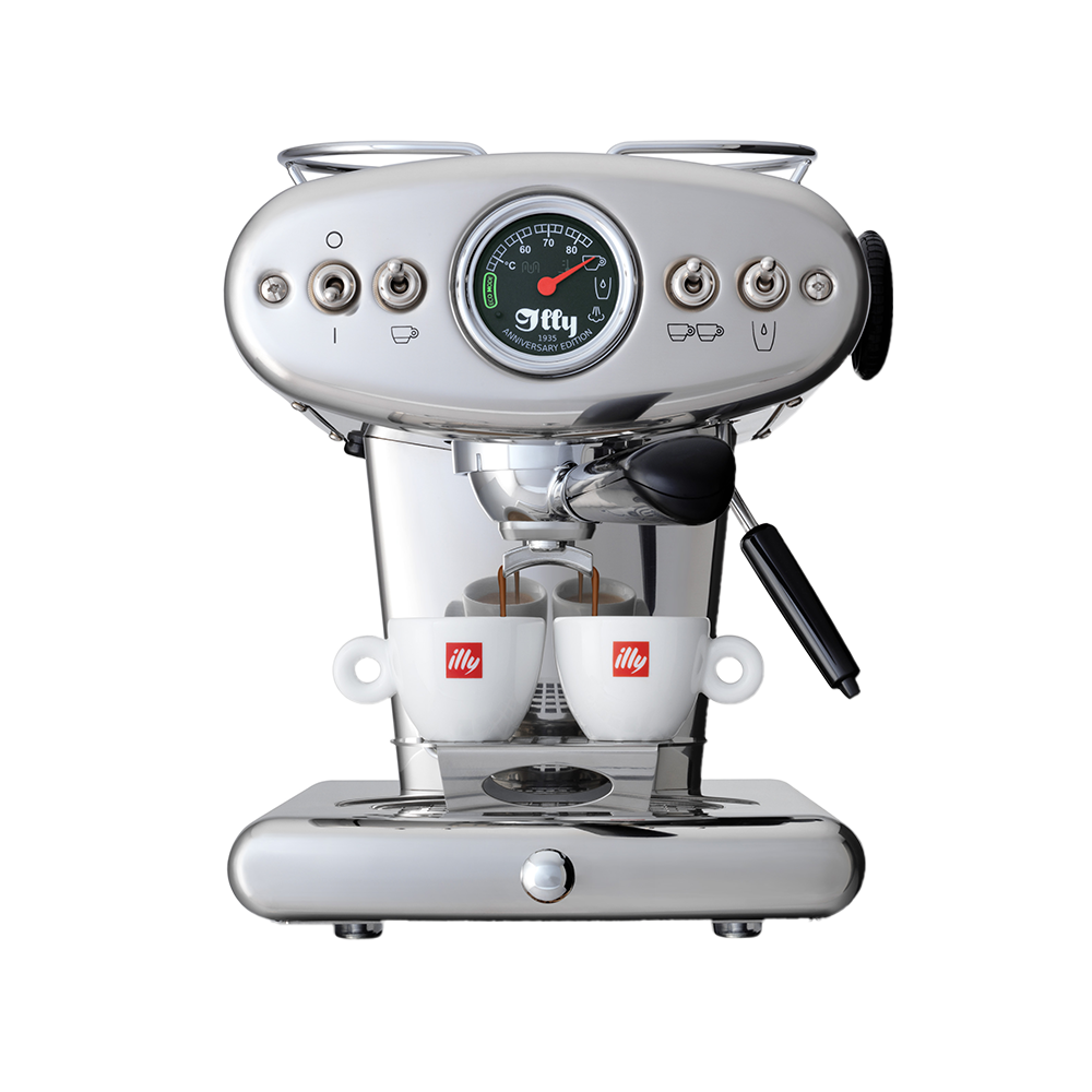 X1 Anniversary E.S.E. Pod & Ground Espresso Machine - Stainless Steel