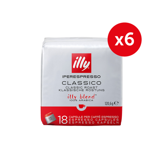 Classico Iperespresso Capsules 6 Pack Carton