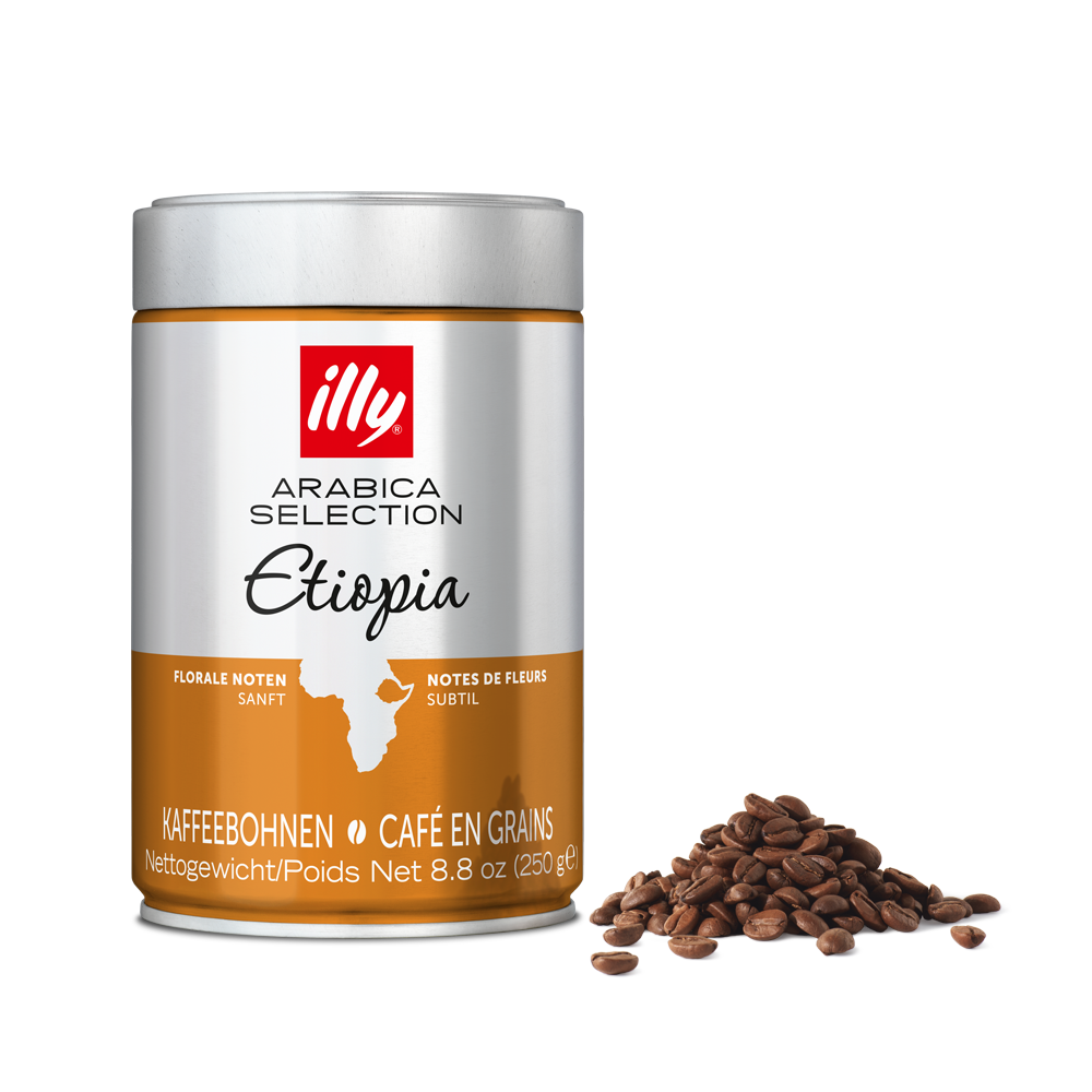 Ethiopia Arabica Selection Whole Bean Coffee 250g