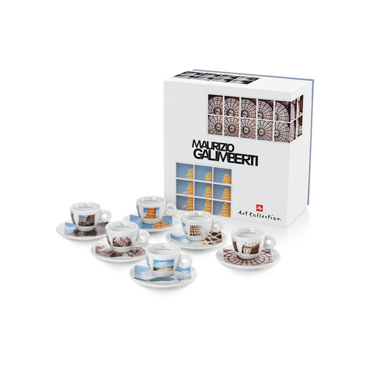 Set of 6 Espresso Cups - Maurizio Galimberti illy Art Collection