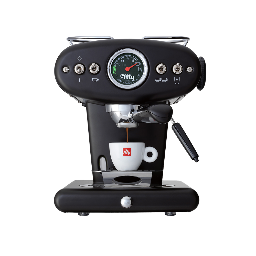 X1 Anniversary E.S.E. Pod & Ground Espresso Machine - Black