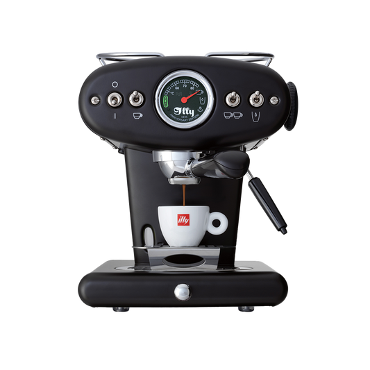 X1 Anniversary E.S.E. Pod & Ground Espresso Machine - Black