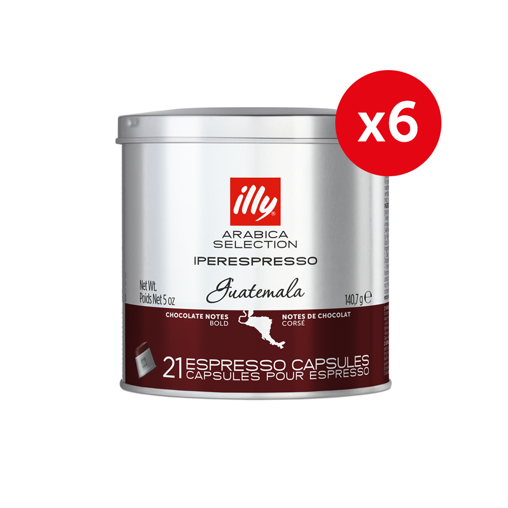 Arabica Selection iPerespresso Capsules Guatemala 6 Pack Carton