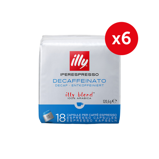 Decaf Classico Iperespresso Capsules 6 Pack Carton