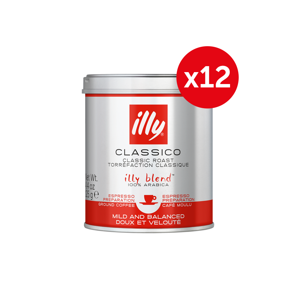 Classico Ground Coffee 12x125g