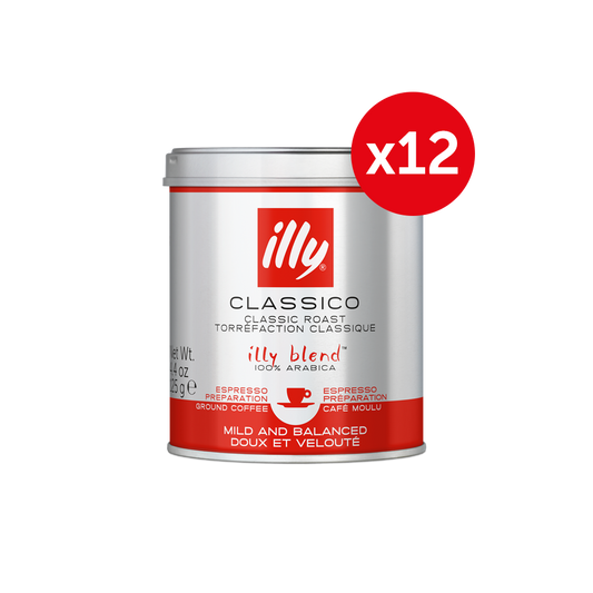 Classico Ground Coffee 12x125g