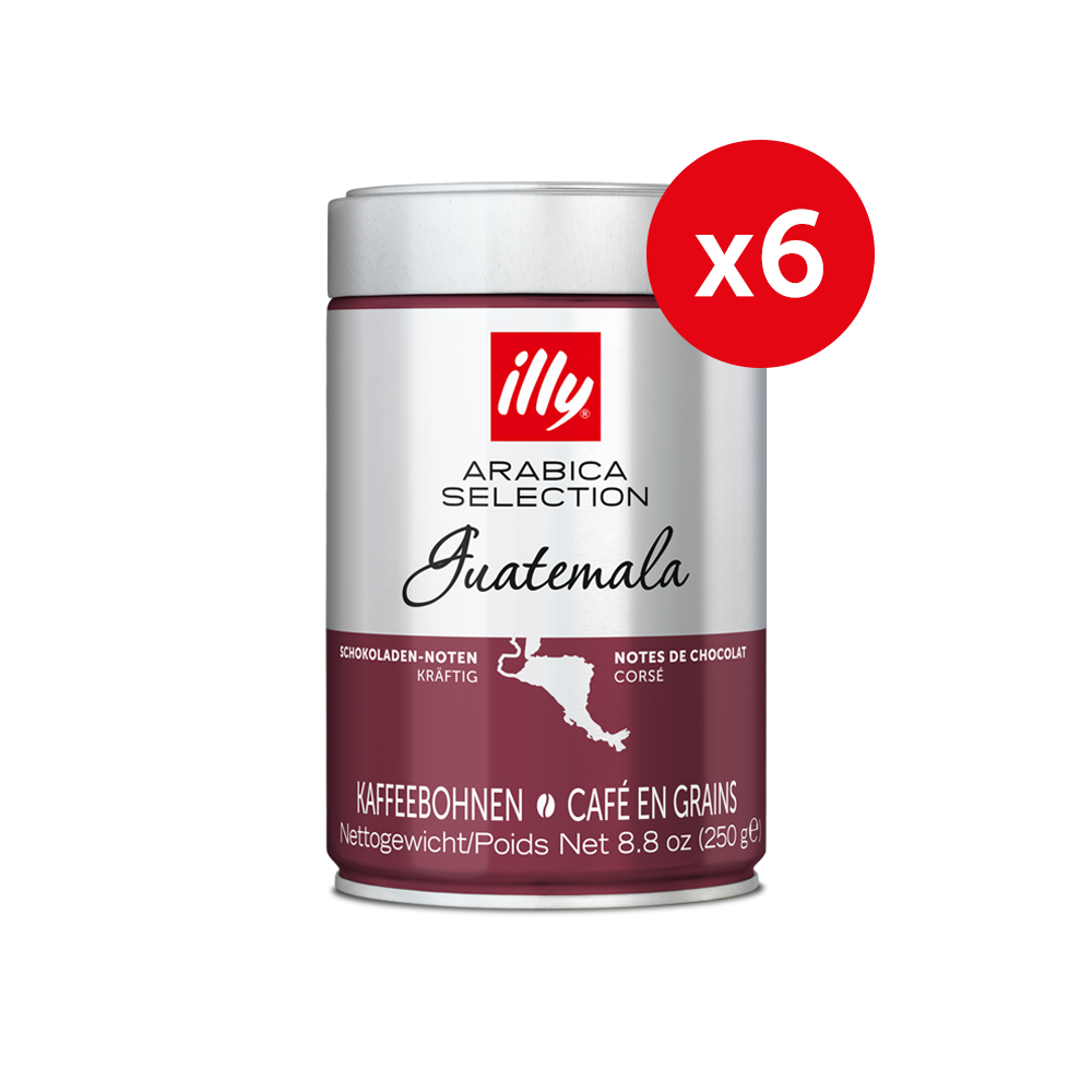 Guatemala Arabica Selection Whole Bean Coffee 6x250g