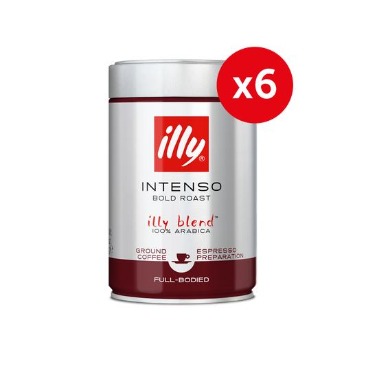 Intenso Espresso Ground Coffee 6x250g