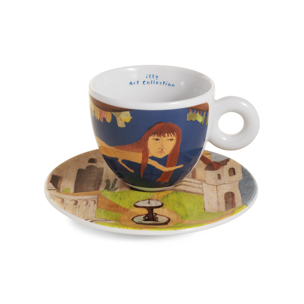 Set of 6 Cappuccino Cups - 59th Biennale illy Art Collection