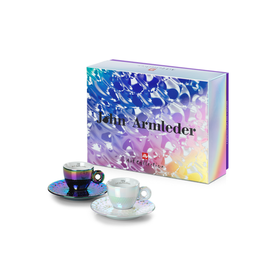 Set of 2 Espresso Cups - John Armleder illy Art Collection