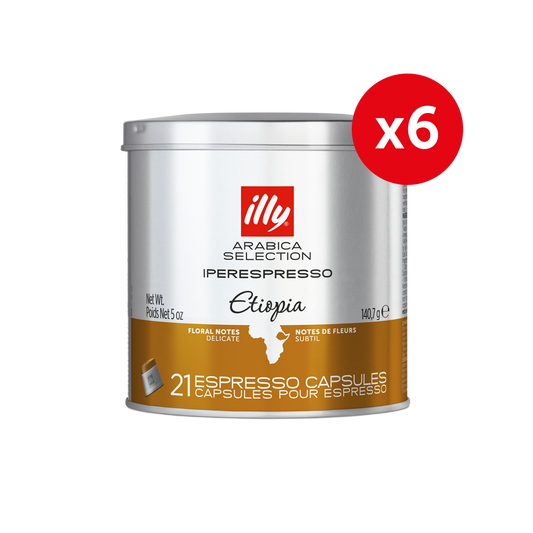 Arabica Selection iPerespresso Capsules Ethopia 6 Pack Carton