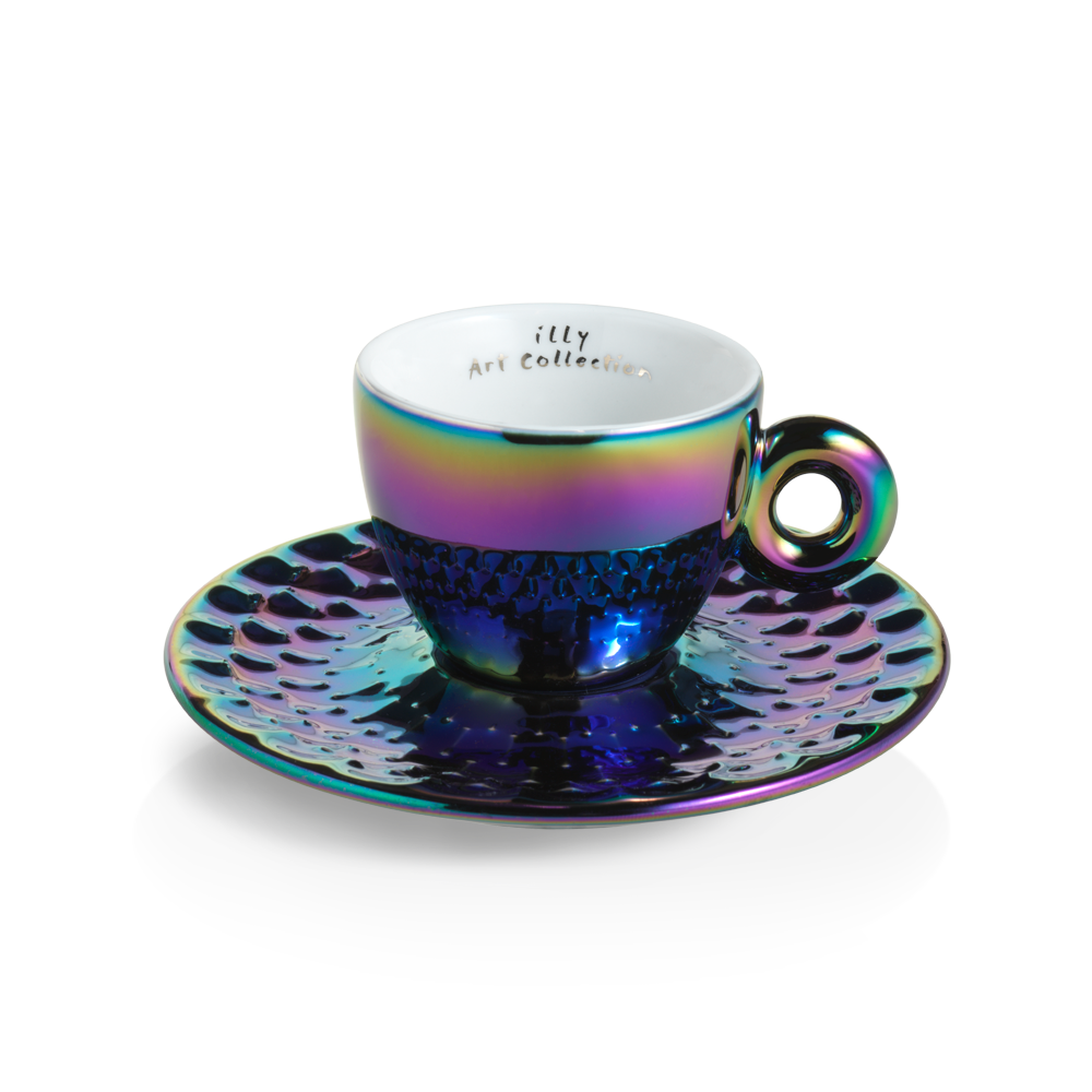 Set of 2 Espresso Cups - John Armleder illy Art Collection