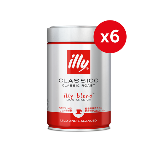 Classico Ground Coffee 6x250g