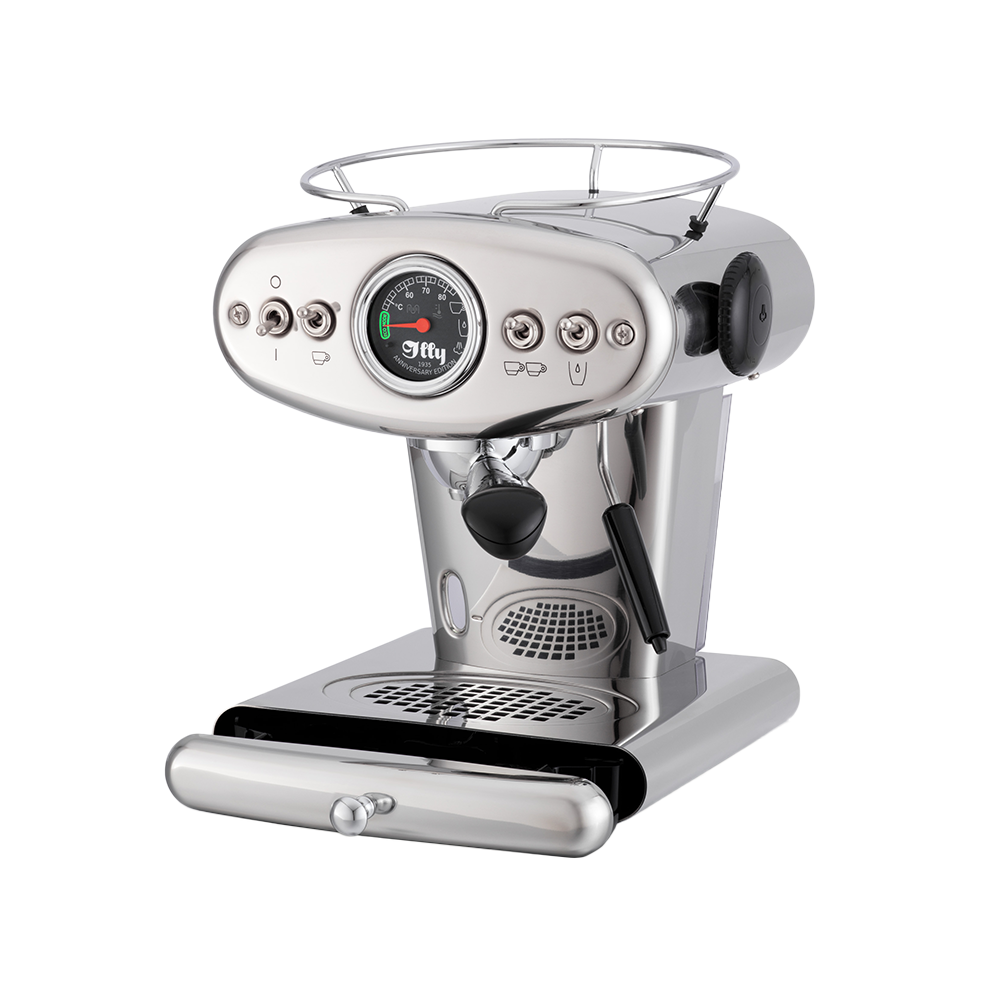 X1 Anniversary E.S.E. Pod & Ground Espresso Machine - Stainless Steel