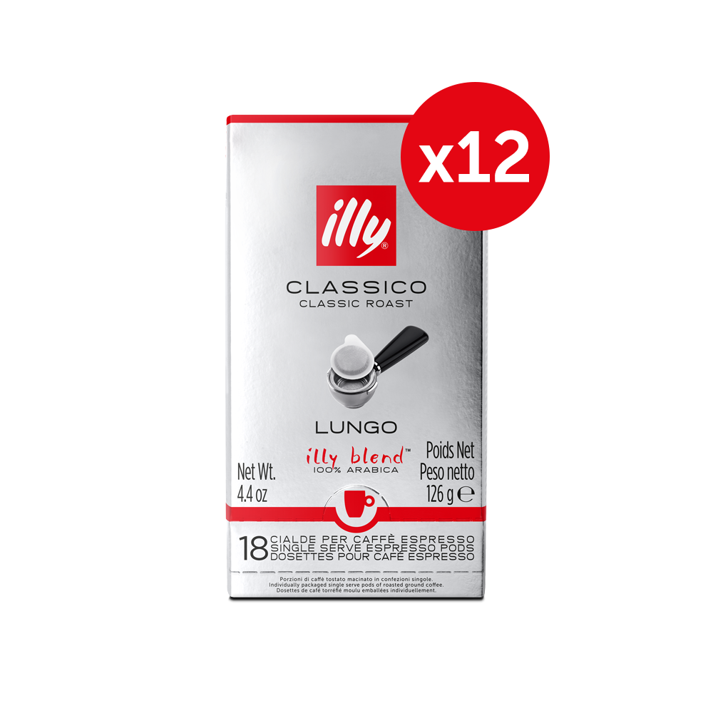 Lungo E.S.E. Pods 12 Pack Carton