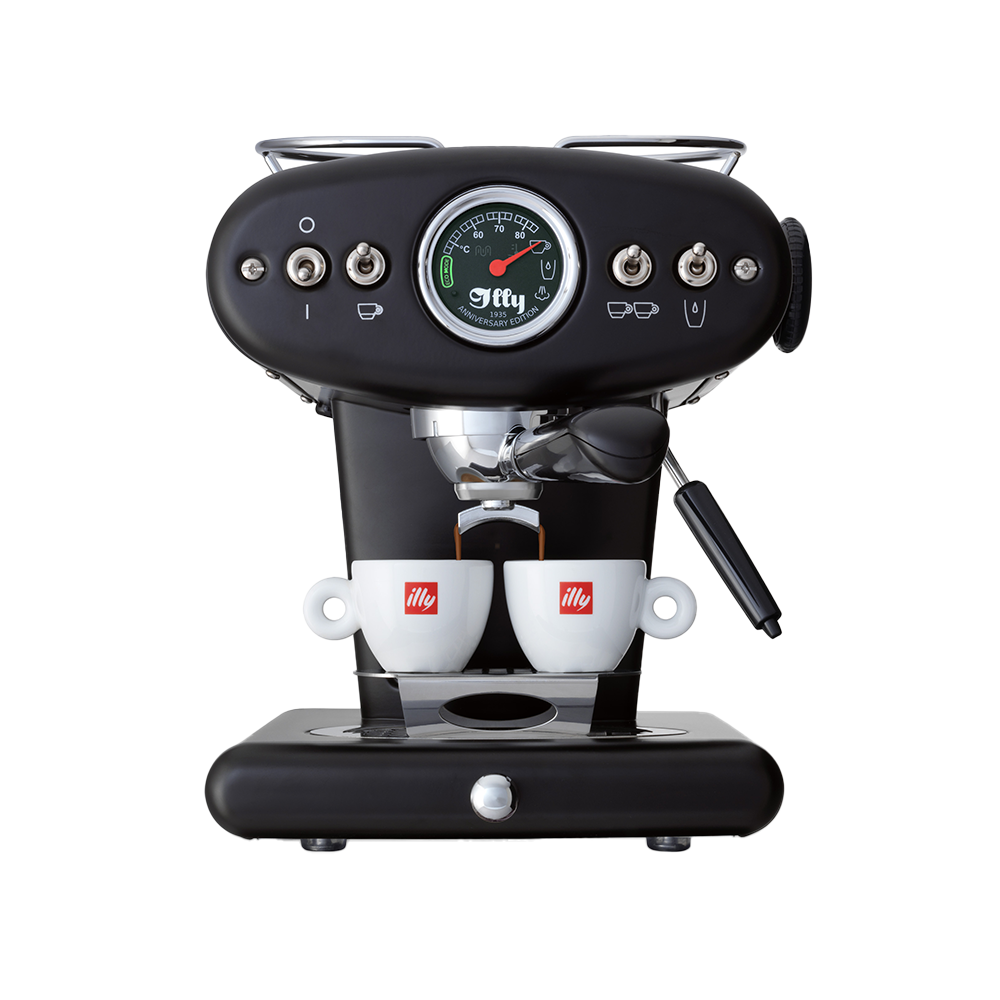 X1 Anniversary E.S.E. Pod & Ground Espresso Machine - Black